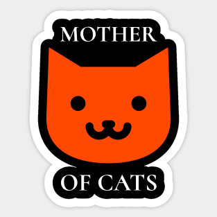 Cat Mom Sticker